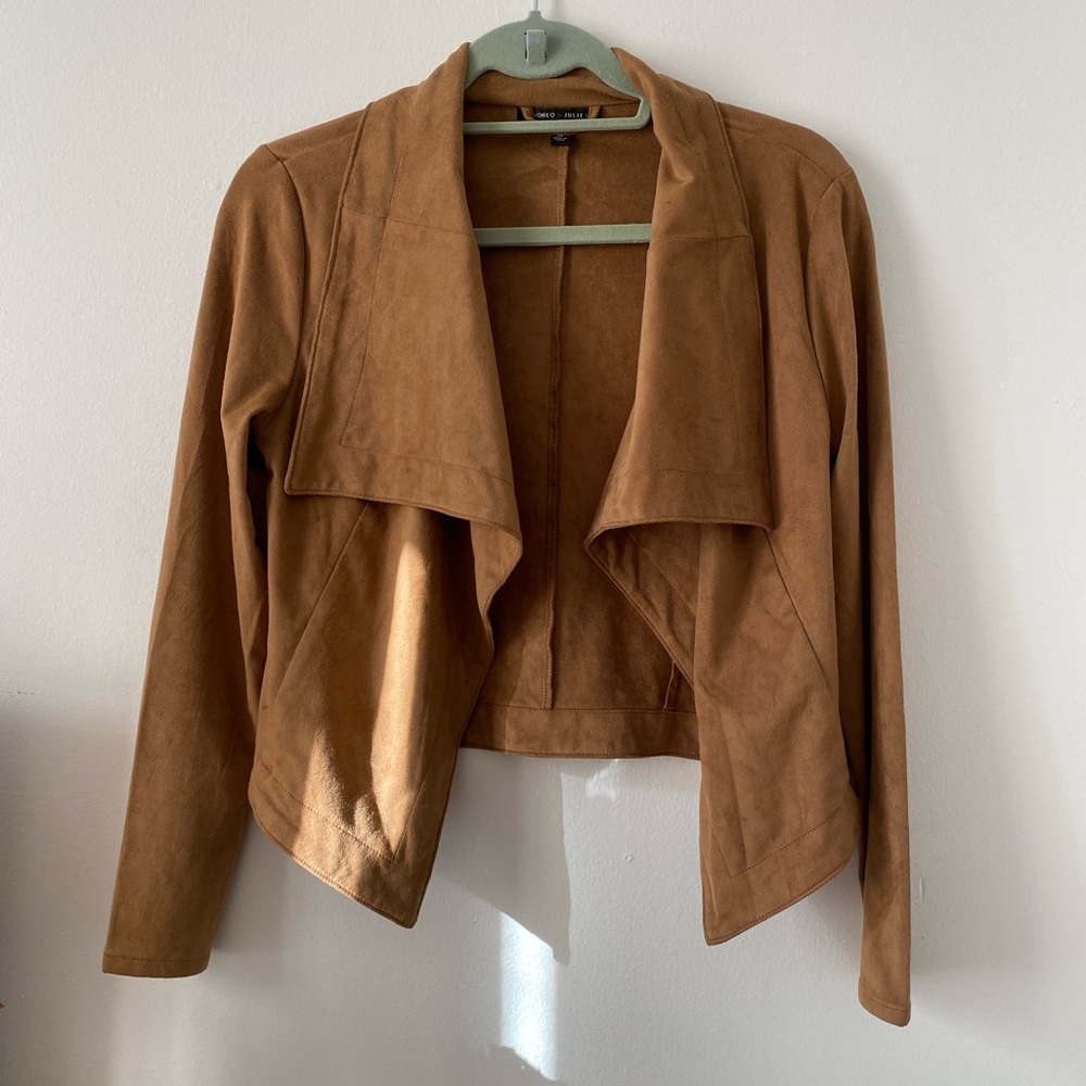 NWOT Romeo & Juliet Couture Suede Jacket